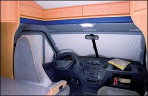 Mercedes sprinter cab blinds #5