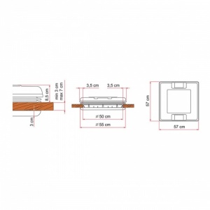 Fiamma Rooflight Vent 50 White