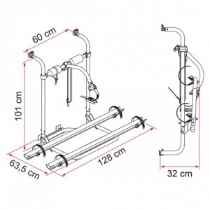 Fiamma Carry-Bike Hobby Caravan Cycle Rack