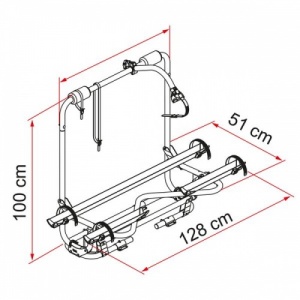 Fiamma Carry-Bike Caravan XL A Pro Cycle Rack