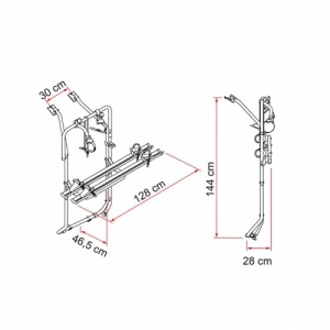 Fiamma Carry-Bike VW T6 Aluminium