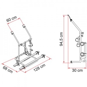 Fiamma Carry-Bike Cycle Rack for VW T25 / T3