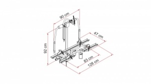 Fiamma Carry-Bike Caravan Active Cycle Rack