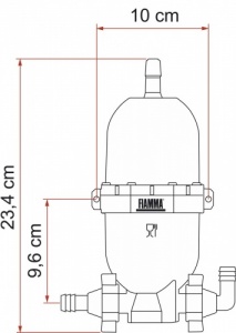 Fiamma A20 Expansion Tank