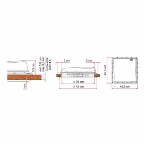 Fiamma Rooflight Vent Crystal 40