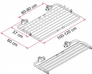 Fiamma Easy Dry Drying Rack