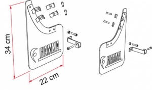 Fiamma Front Mud Flap