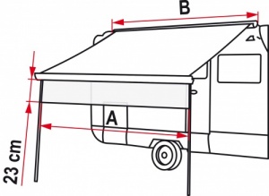 Fiamma Shade Sun View For Caravanstore F45S F45L F65L F65S F80S & F35 Pro Awning