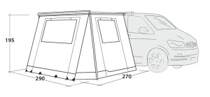 Outwell Backroads Campervan Awning Room