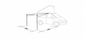 Easy Camp Motorhome Campervan Awning Canopy