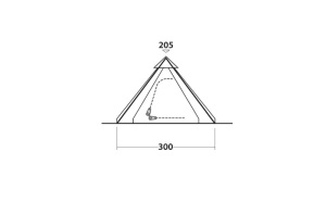 Easy Camp Bolide 400 Tipi Tent