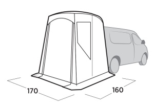 Easy Camp Krossbu Mini Tailgate Awning