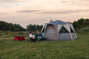 Coleman Cortes Octagon 8 Grey Tent