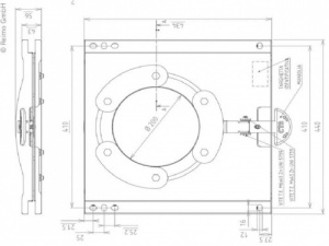 CTA Seat Swivel Base Plate Turntable - Boxer / Ducato X250/X290 2007 on Passenger/Driver