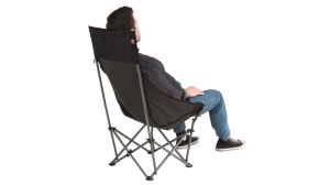 Outwell Emilio Black Lounge Camping Chair