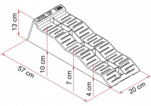 Fiamma Kit Level Up Motorhome & Caravan Levelling Ramps