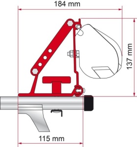 Fiamma F35 / F45 Awning Adapter Kit - Kit Auto