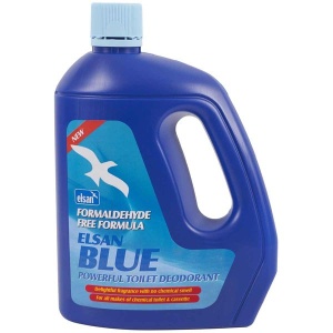 Elsan Toilet Chemical Fluid Blue FORMALDEHYDE FREE 4 Litre