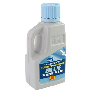 Elsan Toilet Chemical Fluid Blue 1 Litre Double Concentrated FORMALDEHYDE FREE