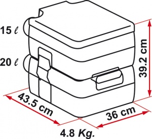 Fiamma Bi Pot 39 Portable Toilet