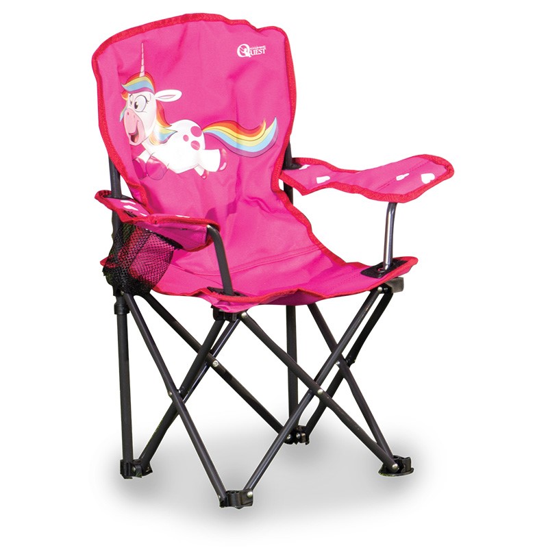 Quest Childrens Unicorn Folding Camping Chair