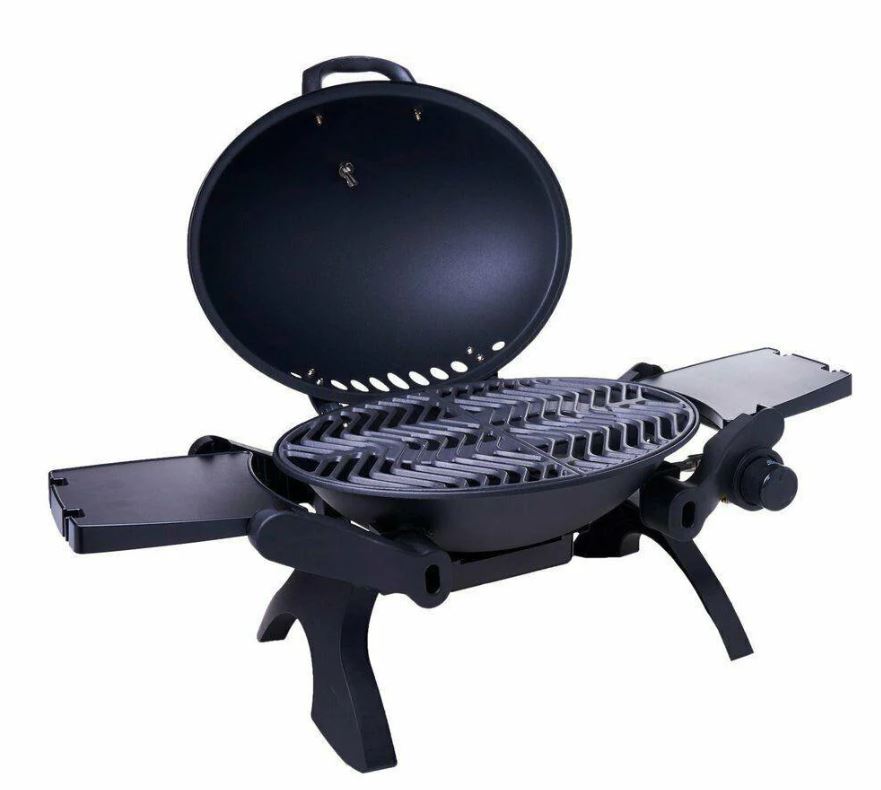 Royal Leisure Portable Outdoor Table Top BBQ With Cast Iron Plate