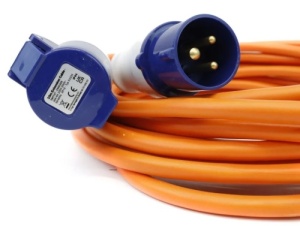 Leisurewize 10 Metre Mains Extension Lead Hook up Cable