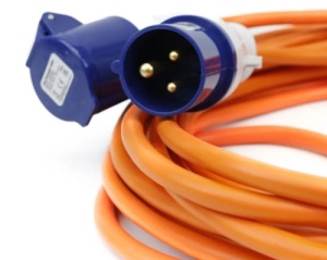 Leisurewize 25 Metre Mains Extension Lead Hook up Cable