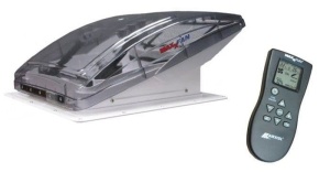 Maxxair Maxxfan Deluxe Roof Vent Fan With Remote Control (350 x 350mm)