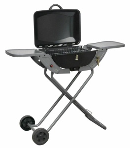 Crusader Portable Combo BBQ Trolley Gas Barbecue